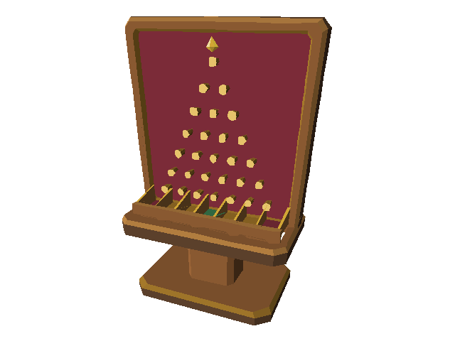 Plinko table from Sand Arena